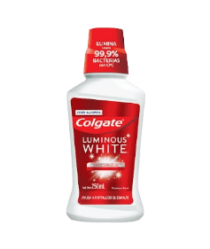 ENJUAGUE BUCAL COLGATE LUMINOUS WHITE 250ML