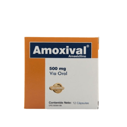 AMOXIVAL 500MG X 12 CAPS