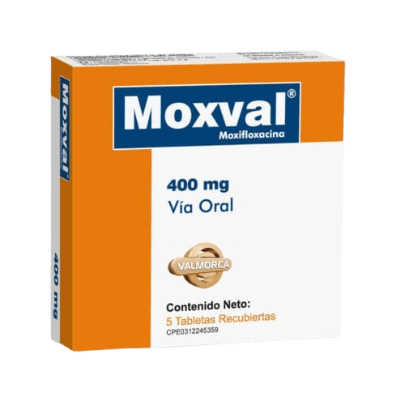 MOXVAL 400MG X 5 TAB