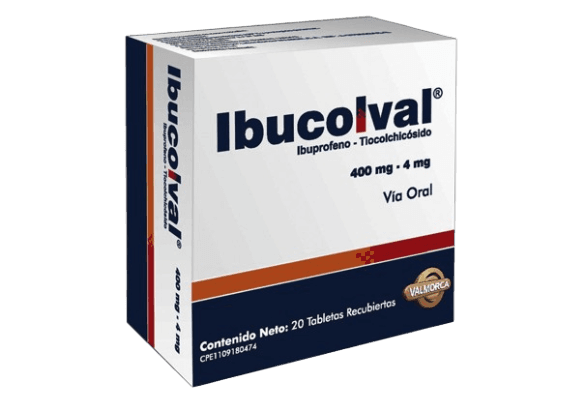 IBUCOLVAL 400MG/4MG X 20 TAB