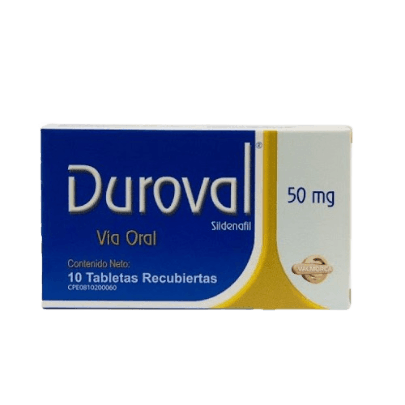 DUROVAL 50MG X 10 TAB VALMORCA