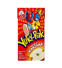JUGO YUKY-PAK MANZANA 250ML 