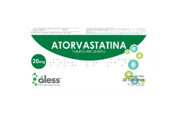 ATORVASTATINA 20MG X 30TAB ALESS