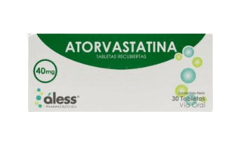 ATORVASTATINA 40MG X 30TAB ALESS