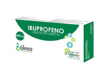 IBUPROFENO 400MG X 10TAB ALESS