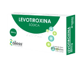 LEVOTIROXINA SODICA ALESS 50MG X 50TAB