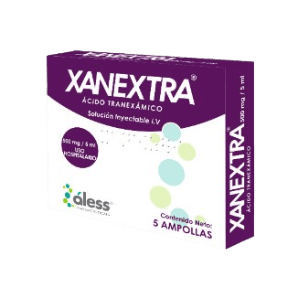 XANEXTRA 500MG/5ML X 5AMP I.V ALESS