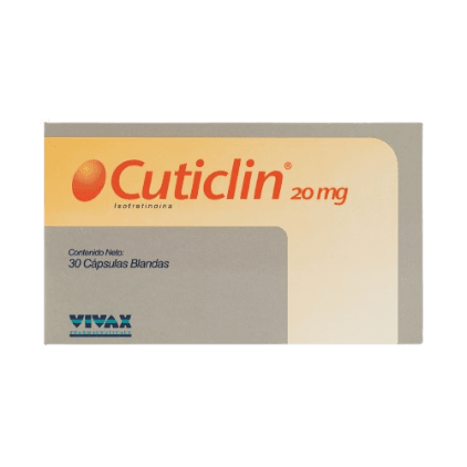 CUTICLIN 10MG X 30CAP
