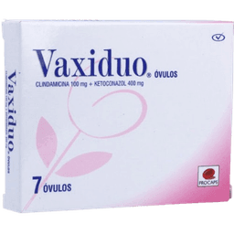 VAXIDUO 100MG-400MG X 7 OVULOS VAG