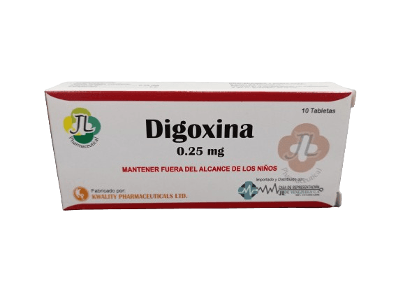 DIGOXINA 0.25 MG X 10 TAB JL