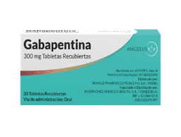 GABAPENTINA ANGELUS 300MG X 30TAB
