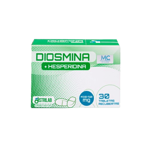 DIOSMINA HESPERIDINA 450MG X 30TAB DISTR