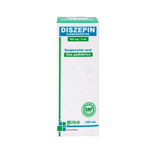 DISZEPIN CARBAMAZEPINA SUSP 100MG/5ML X