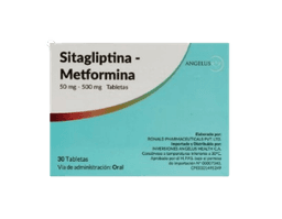SITAGLIPINA-METFORMINA 50/500MG X 30TAB