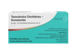 TAMSULOSINA-DUTASTERIDE 0,4/0,5MG X30TAB