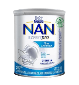 LECHE NAN SIN LACTOSA X 400G