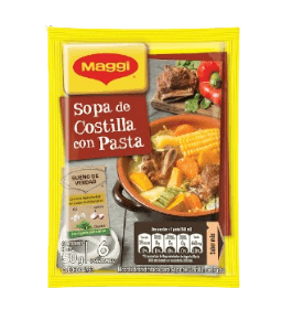 MAGGI SOPA COSTILLA C/FIDEO 50GR X 1
