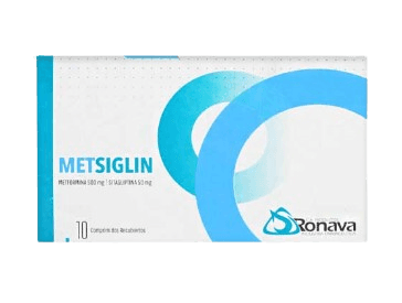 METSIGLIN 500MG X 10 COM