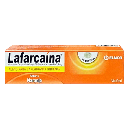 LAFARCAINA 2MG-1.5MG NARANJA X 16 TAB