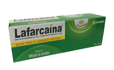LAFARCAINA 2MG-1,5MG MIEL-LIMON X 16 TAB
