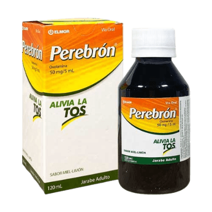 PEREBRON 50MG/5ML MIEL-LIMON X 120ML AD