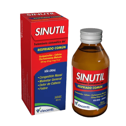 SINUTIL X 90ML JARABE
