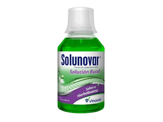SOLUNOVAR 0.05% SOLUCION BUCAL X 240ML