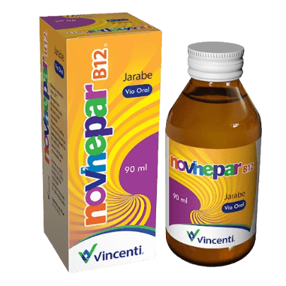 NOVHEPAR B12 JARABE 90ML