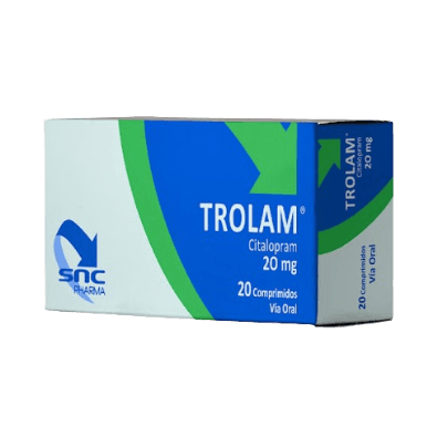 TROLAM 20MG X 20COM
