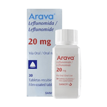 ARAVA 20MG X 30 TAB REC LEFLUNOMIDA