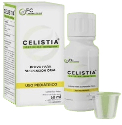 CELISTIA 100MG/5ML PVO SUSP X 60 ML