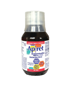 APIRET 180MG/5ML X 120ML SOLUCIÓN