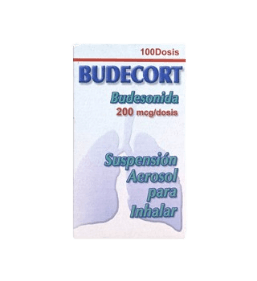 BUDECORT AEROSOL 100 DOSIS/200MCG DOSIS
