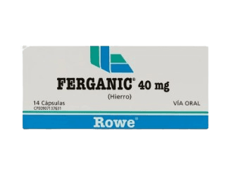 FERGANIC 40MG X 14 CAP