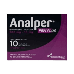ANALPER FEM PLUS 200mg-10mg TAB x 10
