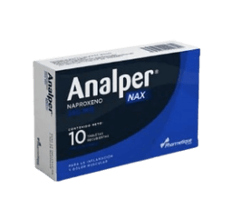 ANALPER NAX 250 MG CAP X 10