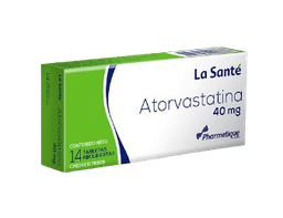 ATORVASTATINA 40MG X 14TAB 
