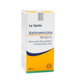 AZITROMICINA 200MG/5ML PVO SUSP X15ML