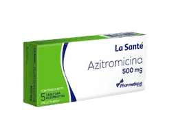 AZITROMICINA 500 MG TAB X 5 VZLA
