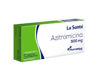 AZITROMICINA 500 MG TAB X 5 VZLA