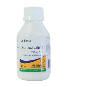DICLOXACILINA 250MG/5 ML X 80 ML