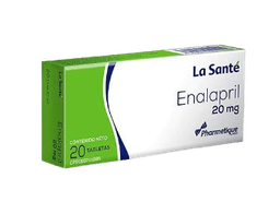 ENALAPRIL 20MG X 20 TAB (LA SANTE)