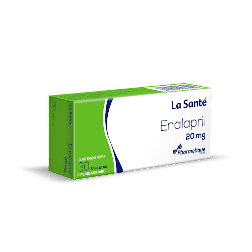 ENALAPRIL 20MG X 30 TAB PHARMETIQUE