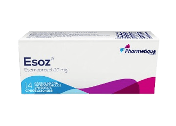 ESOMEPRAZOL 20MG X 14TAB PHARMETIQUE