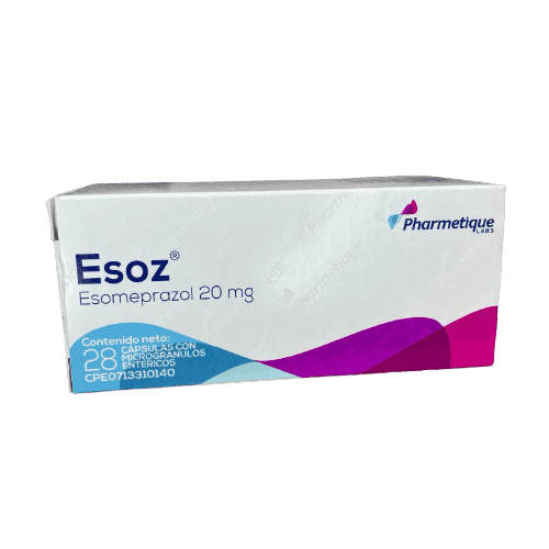 ESOZ 20MG X 28 CAP