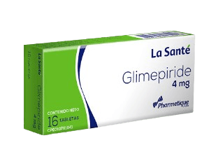 GLIMEPIRIDE 4 MG TAB X 16