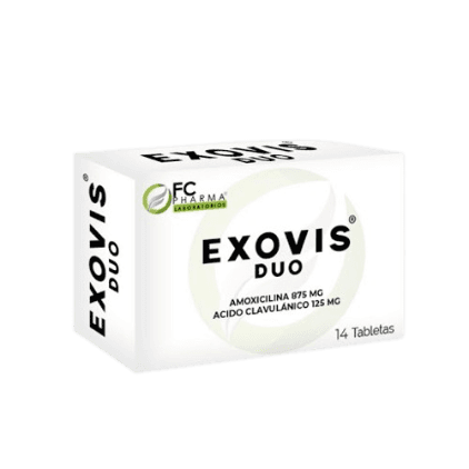 EXOVIS DUO 875MG+125MG X14TAB