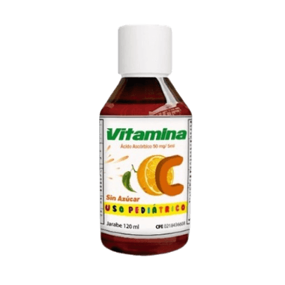 VITAMINA C 50MG/5ML JRB PED 120ML SIN AZ