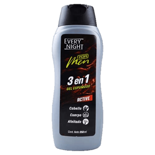 E.NIGHT FOR MEN GEL ESP 3&1 ACTIVE 350ML