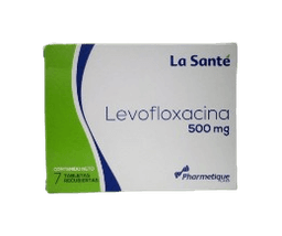 LEVOFLOXACINA 500MG X 7TAB PHARMETIQUE